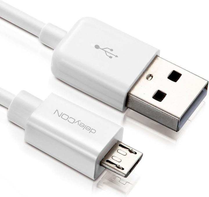 deleyCON Câble USB (1.50 m, USB 2.0)