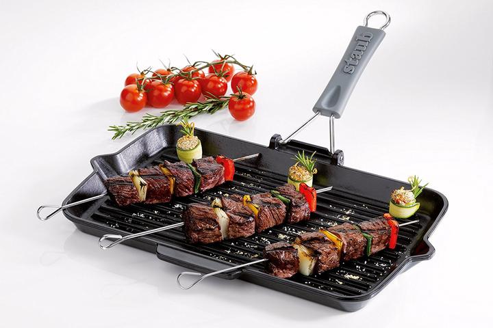 Image du produit Staub Poêle à griller (34 cm, Poêle à grillades, Fonte)