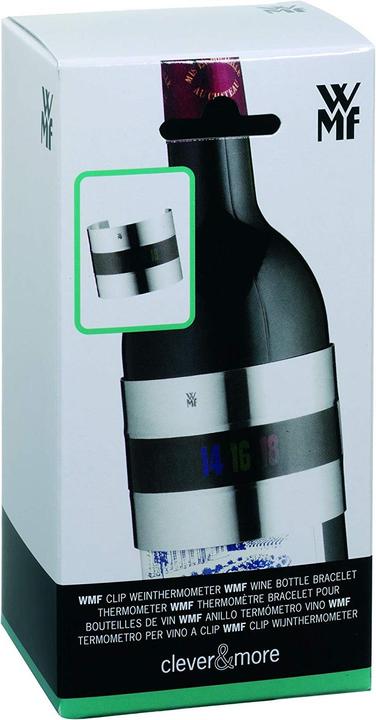 Produktbild WMF Clip Weinthermometer analog Thermometer für Wein Sekt Champagner Clever&More (Weinthermometer)