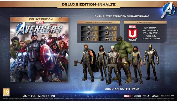 Image du produit Square Enix Marvel's Avengers Deluxe Edition (Xbox One X, Xbox Series X, DE)