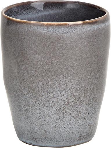 G. Wurm Becher aus Steingut Grau (B/H/T) 7x9x7cm 240ml (240 ml, 1 x)