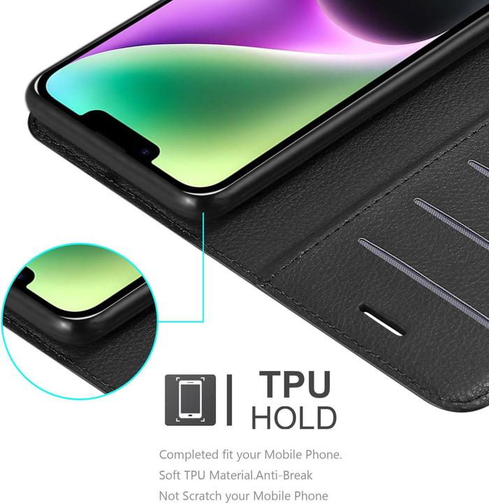 Image du produit Cadorabo Étui de style book stand pour Apple iPhone 14 (Apple iPhone 14)