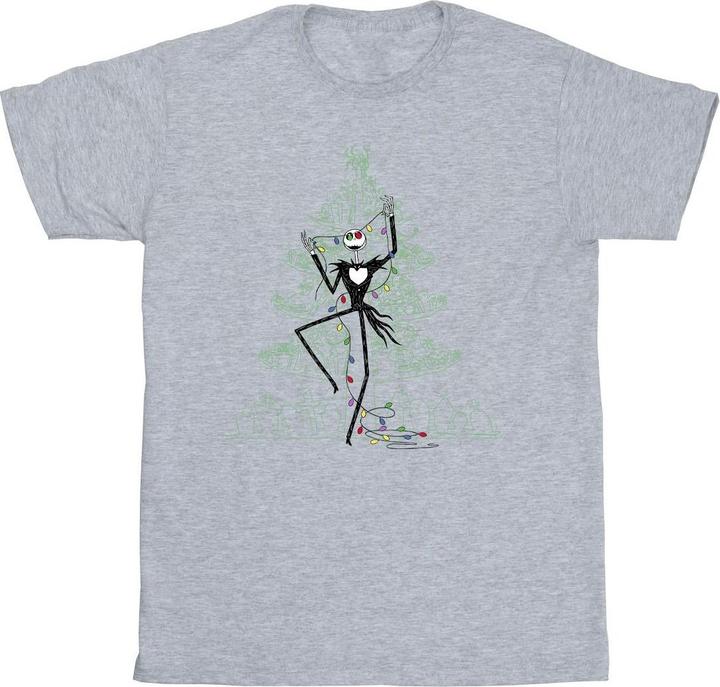 Disney The Nightmare Before Christmas Tree Green TShirt (L)