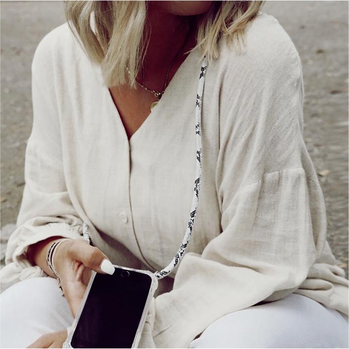 Actual product image Lookabe Necklace Snake Edition iPhone Xr silver snake loo019