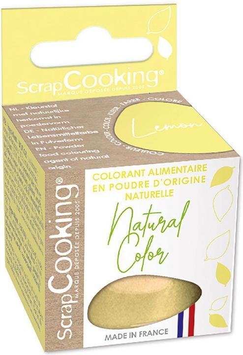 Produktbild ScrapCooking Natürlicher Farbstoff Zitronen-gelb, 10g