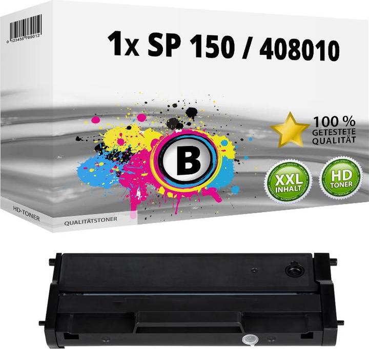 Produktbild Druckfuxx 1 XXL Toner 408010 / Type 150 für Ricoh Aficio SP150 sf SP150s SP150x
