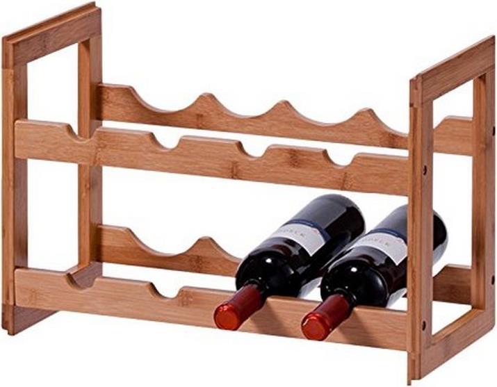 Actual product image Zeller Present Wine rack (47 x 22 x 32 cm, 8 Fl.)