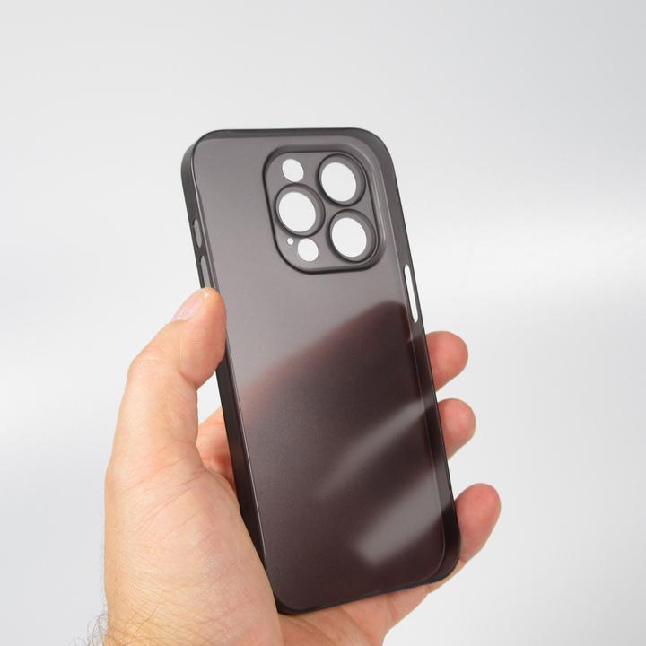 Image du produit PhoneLook Coque plastique ultra fin semi-transparent mat (Apple iPhone 15 Pro)