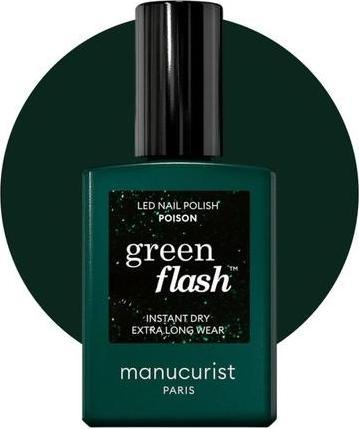 Immagine prodotto Manucurist Smalto per unghie Green Flash Hortencia (Rosa, Smalto per unghie effetto gel)