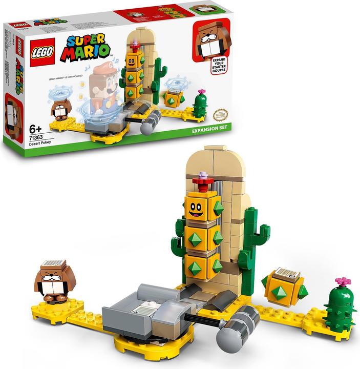 Actual product image LEGO Desert Pokey Extension Set (71363, LEGO Super Mario)