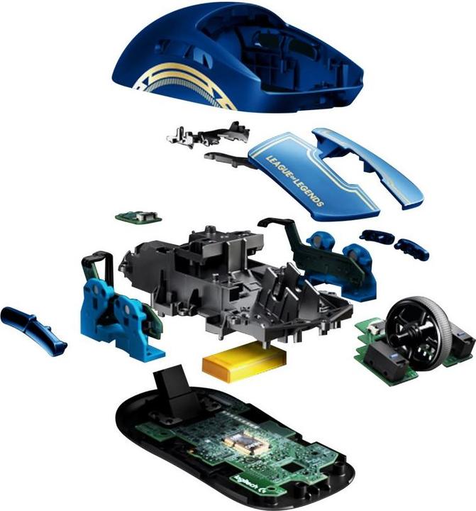 Actual product image Logitech G Pro League of Legends Edition (Wireless, Cable)