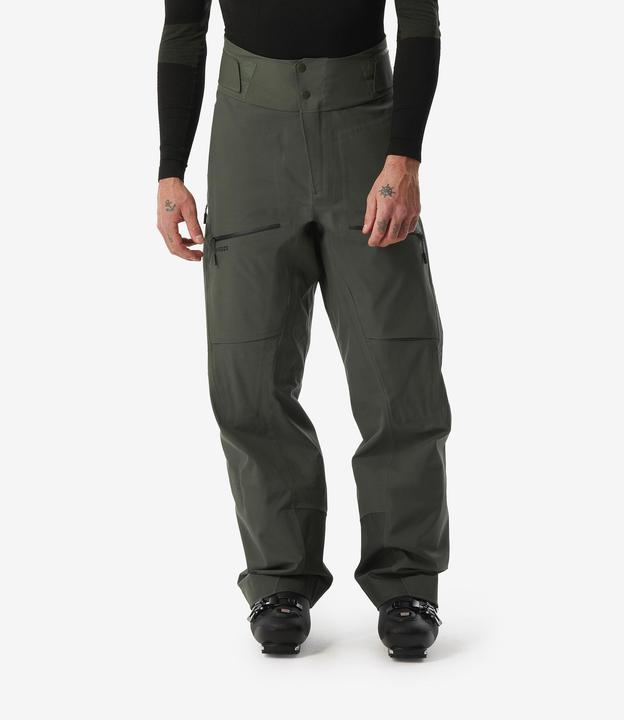 Actual product image Wedze Men's ski trousers warm and breathable - FR500 khaki (L)