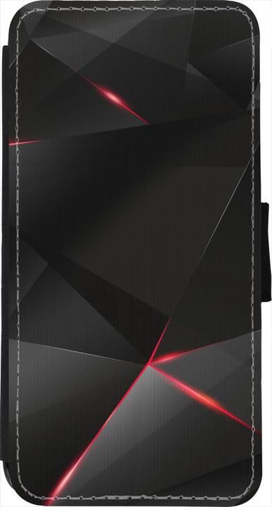 Actual product image PhoneLook Cover Wallet black Black Red Lines (Apple iPhone 7)