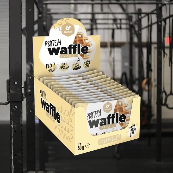 Actual product image Go Fitness Protein waffle (Vanilla, 12 pcs., 600 g)