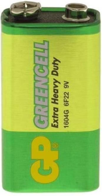 Produktbild GP Batteries ELEM.POWER GP 6F22 BP1 GREENCELL (9679) (1 Stk., 9V Block)