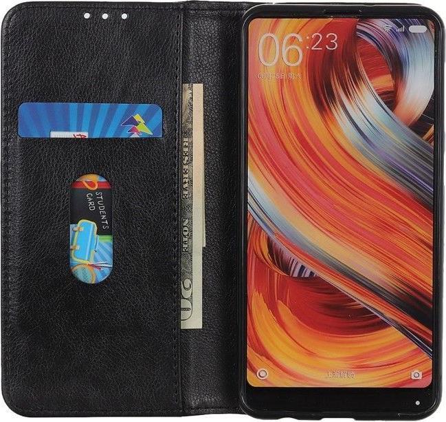 Produktbild MU Classic Litchi Leder Bookcover Series (Nokia C21 Plus)