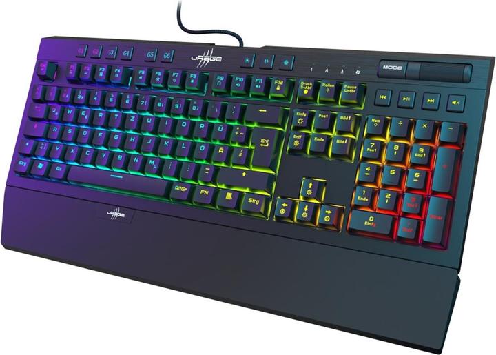 Actual product image Urage gaming keyboard Exodus 900 Mechanical, brown switches (DE, Cable)