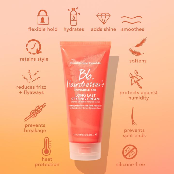 Immagine prodotto Bumble and bumble Bb. Olio Invisibile per Parrucchieri - Crema Styling a lunga durata (Cera per capelli, 200 ml)