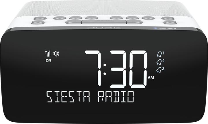 Actual product image Pure Siesta DAB clock radio with Wireless Charge