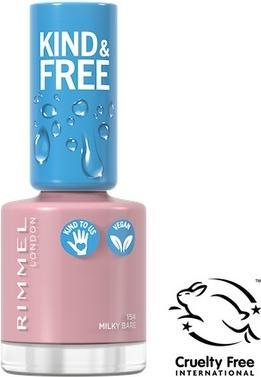 Actual product image Rimmel London Rimmel - Kind & Free Nail Polish - Nail Polish 8 ml - (154-milky bare, Colour paint)