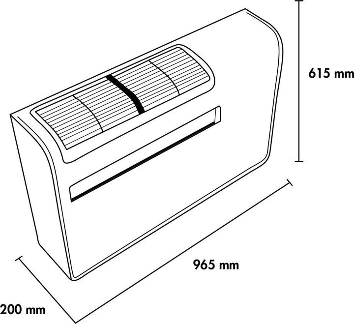 Immagine prodotto Argo Apollo 12 HP (30 m², 8200 BTU/h)