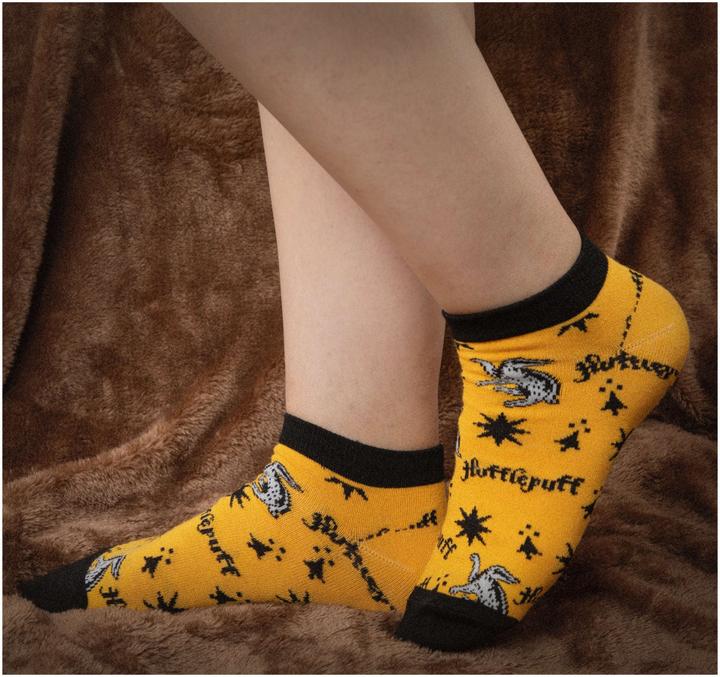 Actual product image Cinereplicas Harry Potter: Hufflepuff (3 pairs) (pack of 3, 40)