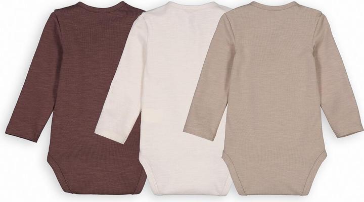 Produktbild La Redoute Collections 3er-Pack unifarbene Bodys (56, 54 C)