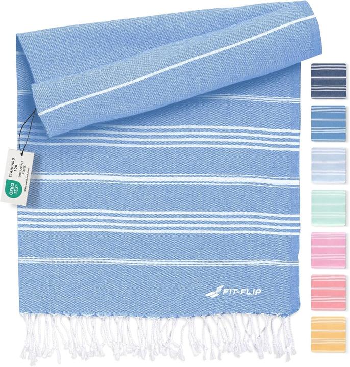 Fit-Flip Drap de hammam (200 x 100 cm)