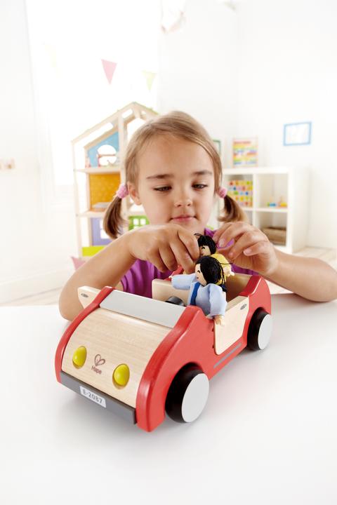 Actual product image Hape family car
