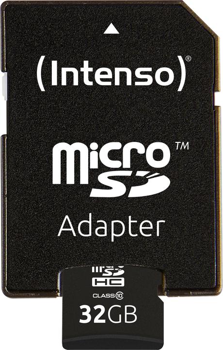 Immagine prodotto Intenso microSD Class 10 (32 GB, microSDHC, U1)