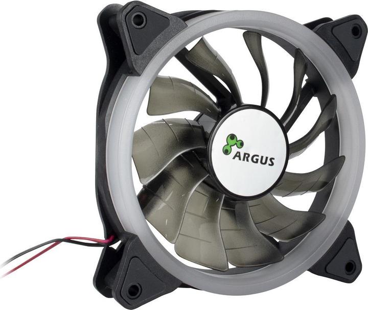 Produktbild Intertech Inter-Tech Argus RS-051 RGB Computergehäuse Ventilator 12 cm Schwarz (120 mm, 1 x)