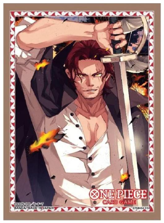 Produktbild Bandai One Piece Card Game - Official Sleeves Set No. 10 (70) - Shanks