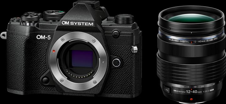 Image du produit OM System OM 5 + 12-40/2,8 PRO II (12 - 40 mm, 20.40 Mpx, 4/3)