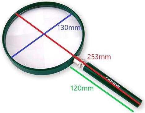 Actual product image Carson Hand magnifier