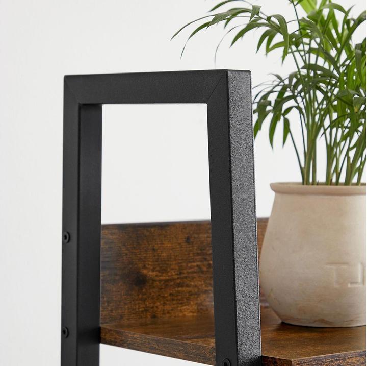 Actual product image Vasagle Bookcase brown, black 33.8 x 30.0 x 170.0 cm