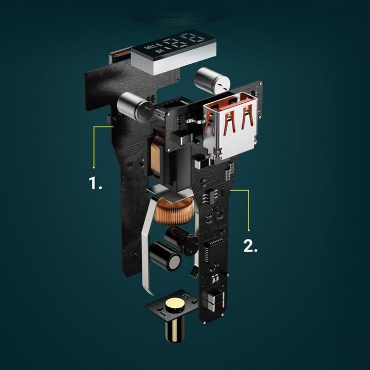 Actual product image Baseus Dual Quick Charger
