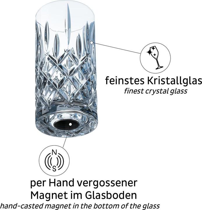 Produktbild Silwy Magnet-Kristallgläser Longdrink