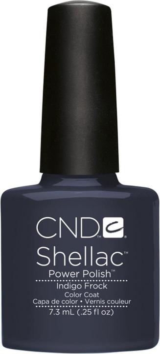 Produktbild CND Shellac - Color Coat (Dunkelblau, UV-Gel Lack)