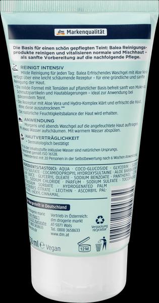 Actual product image dm Balea Refreshing wash gel (Gel, 150 ml)