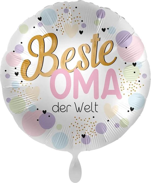 Produktbild Premioloon Beste Oma der Welt Ballon (1 x)