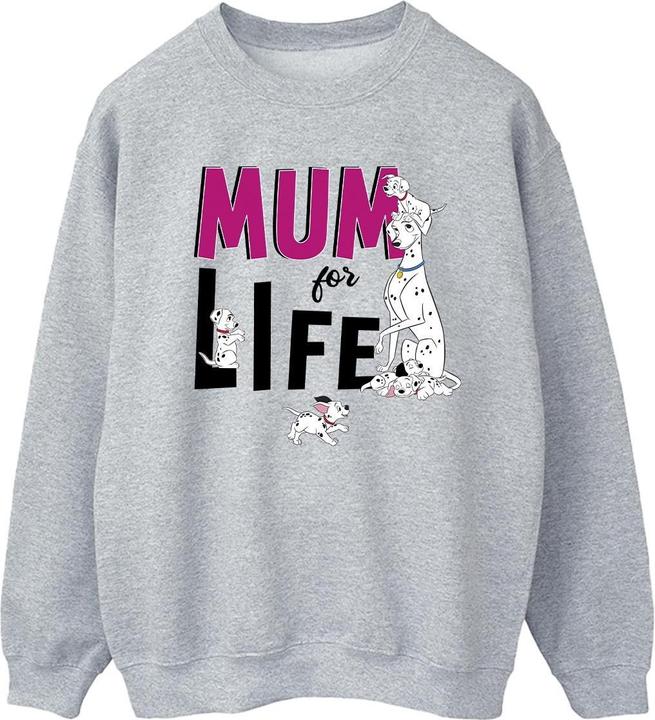 Disney 101 Dalmatians Mum For Life Sweatshirt (XL)