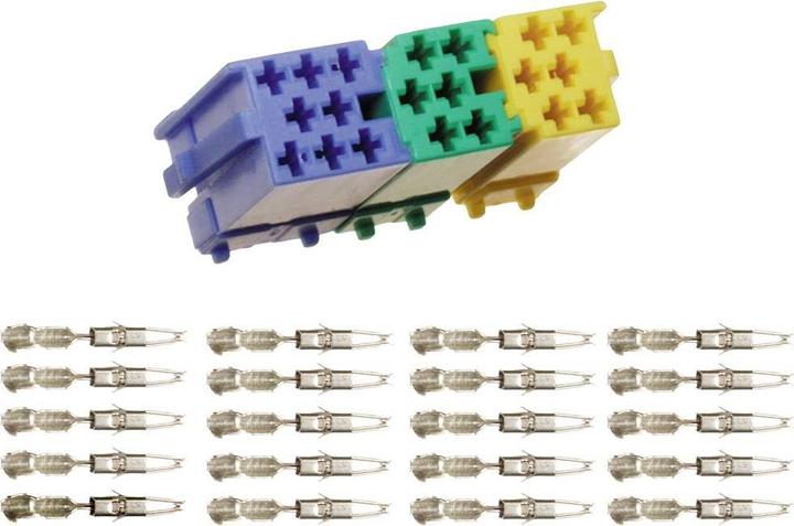 Produktbild ACV Montageset Mini-ISO Stecker 23 teilig