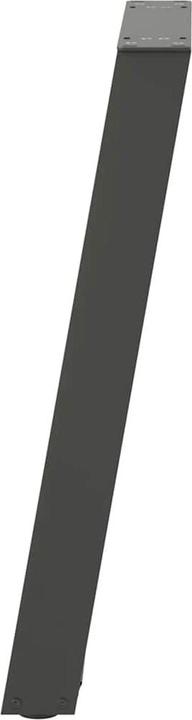 Produktbild VidaXL Couchtischbeine U-Form 2 Stk. Anthrazit 30x(30-31) cm Stahl Tischbein