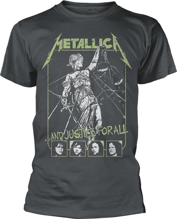 Metallica Justice for All Faces T-Shirt, multicoloured, XXL (XXL)