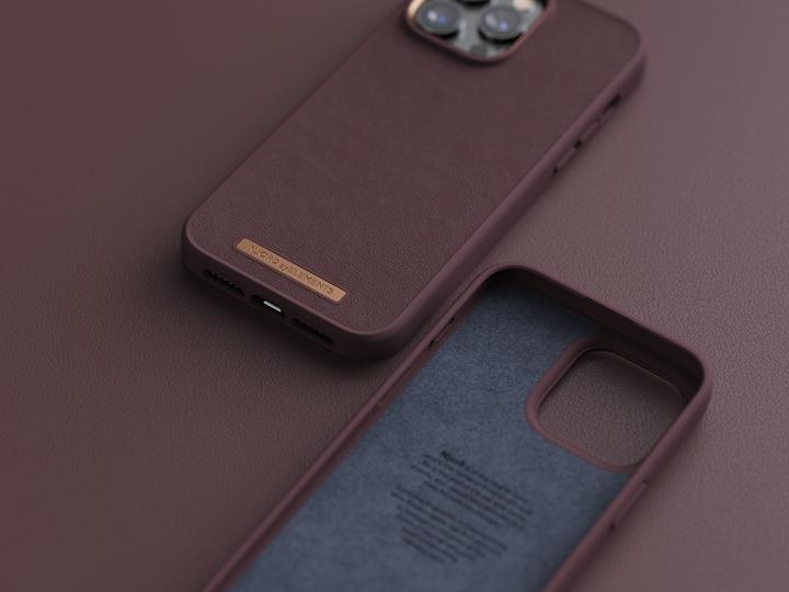 Actual product image Njord Genuine Leather Case Iphone 14 (Apple iPhone 14 Pro Max)