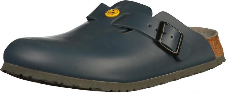 Actual product image Birkenstock Boston ESD natural leather narrow (37)