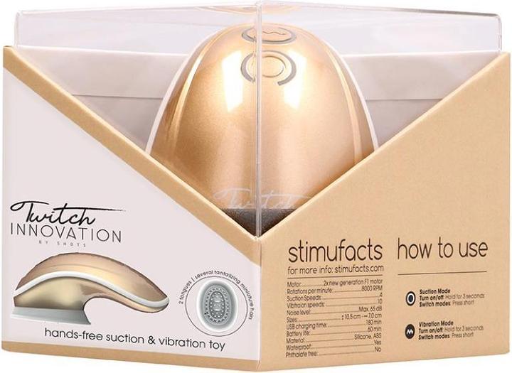 Productafbeelding Shots Twitch Hands free Suction & Vibration