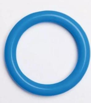 Image du produit Aichele Anneau pessaire 65mm D8mm silicone bleu