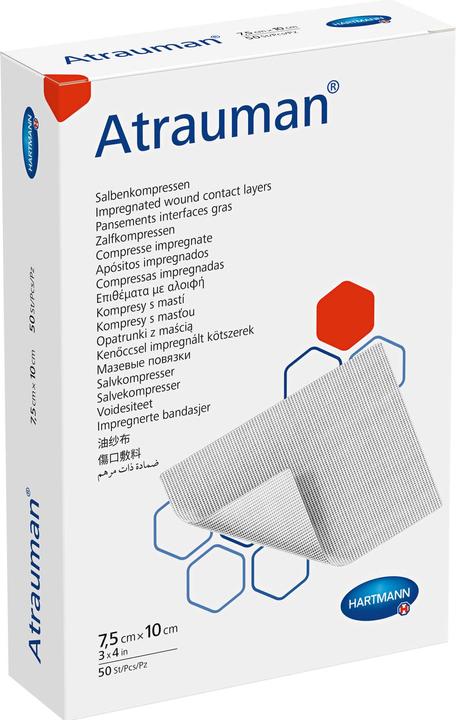 Actual product image IVF Hartmann Salbenkompressen 7.5x10cm steril