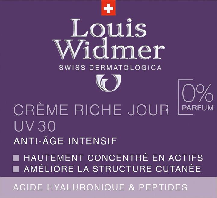 Actual product image Louis Widmer Rich Day Cream UV 30 (50 ml, Day cream, SPF 30)